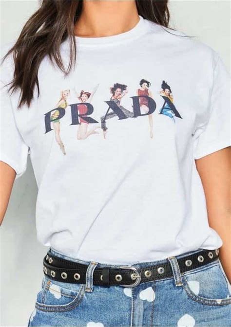 prada spice girl t shirt uk